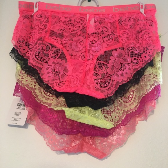 bebe Other - 5pk Bebe Hipster Panties. Multiple Colors. NWT updated pics.